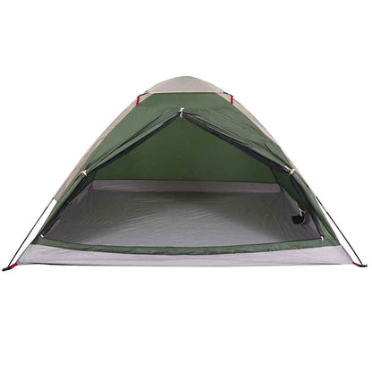 vidaXL Camping Tent Dome 2-Person Green Waterproof - 43982