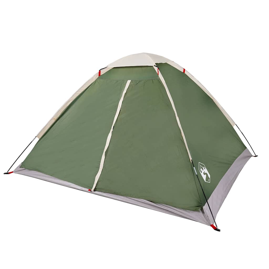 vidaXL Camping Tent Dome 2-Person Green Waterproof - 43982