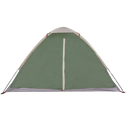 vidaXL Camping Tent Dome 2-Person Green Waterproof - 43982