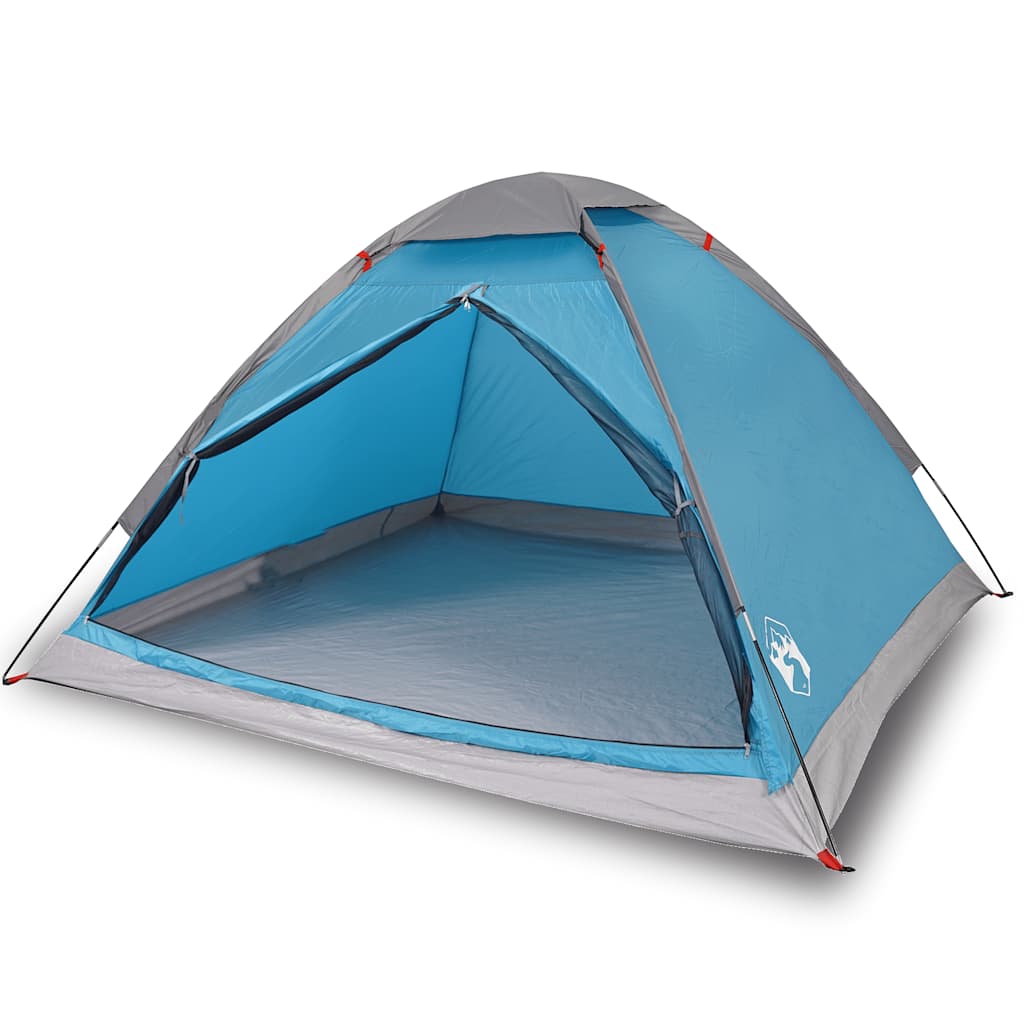 vidaXL Camping Tent Dome 2-Person Blue Waterproof - 43983