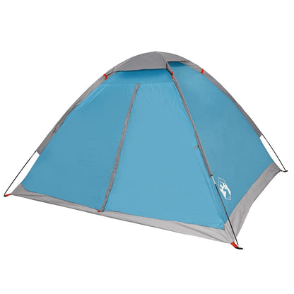vidaXL Camping Tent Dome 2-Person Blue Waterproof - 43983