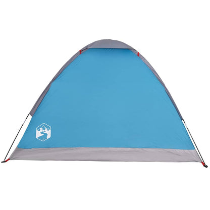 vidaXL Camping Tent Dome 2-Person Blue Waterproof - 43983