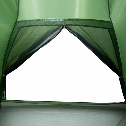 vidaXL Camping Tent Dome 4-Person Green Waterproof - 43997