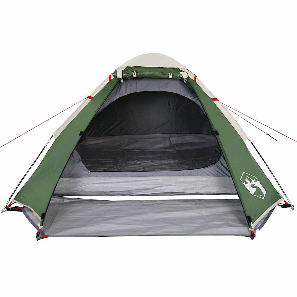 vidaXL Camping Tent Dome 2-Person Green Waterproof - 44004