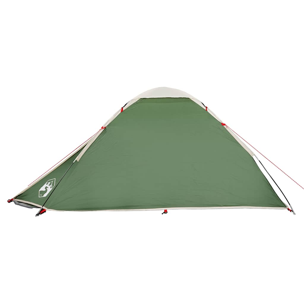 vidaXL Camping Tent Dome 2-Person Green Waterproof - 44004