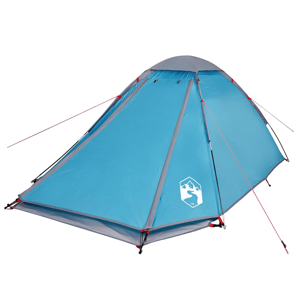 vidaXL Camping Tent Dome 2-Person Blue Waterproof - 44005
