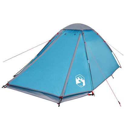 vidaXL Camping Tent Dome 2-Person Blue Waterproof - 44005