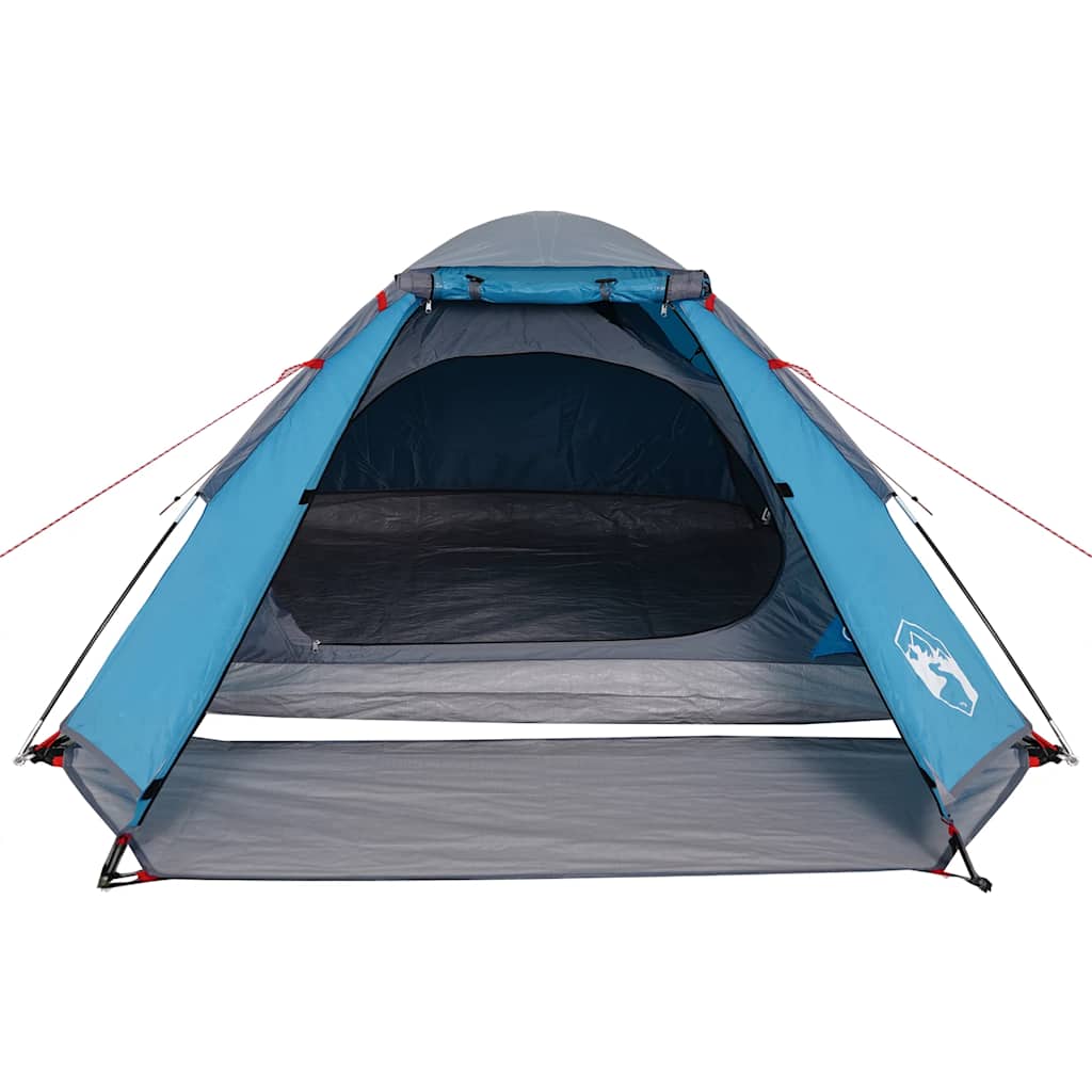 vidaXL Camping Tent Dome 2-Person Blue Waterproof - 44005