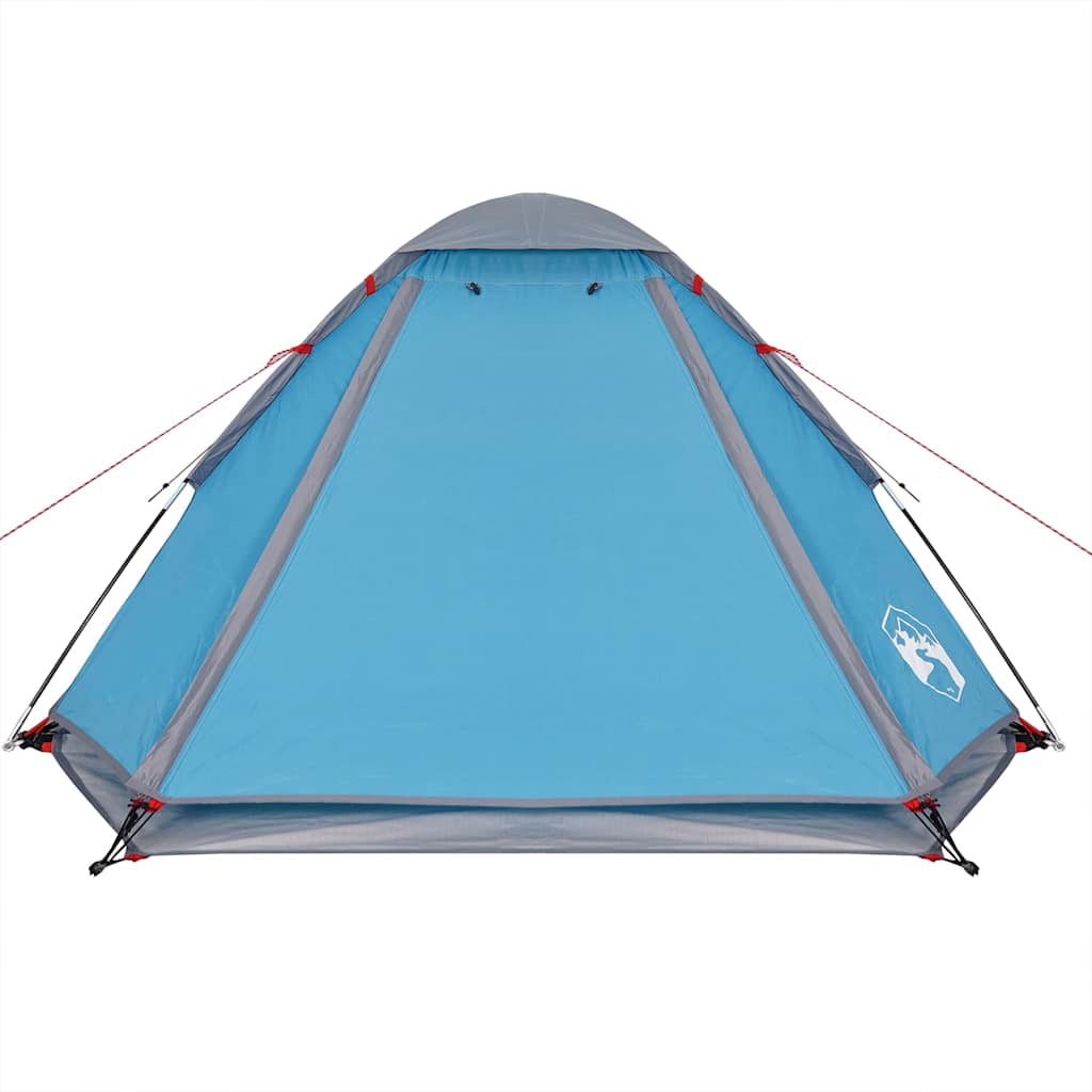 vidaXL Camping Tent Dome 2-Person Blue Waterproof - 44005