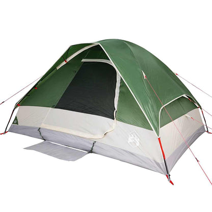 vidaXL Camping Tent Dome 2-Person Green Waterproof - 44058