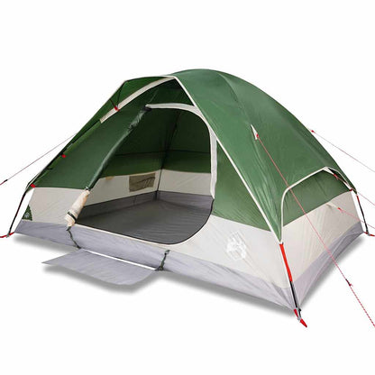 vidaXL Camping Tent Dome 2-Person Green Waterproof - 44058