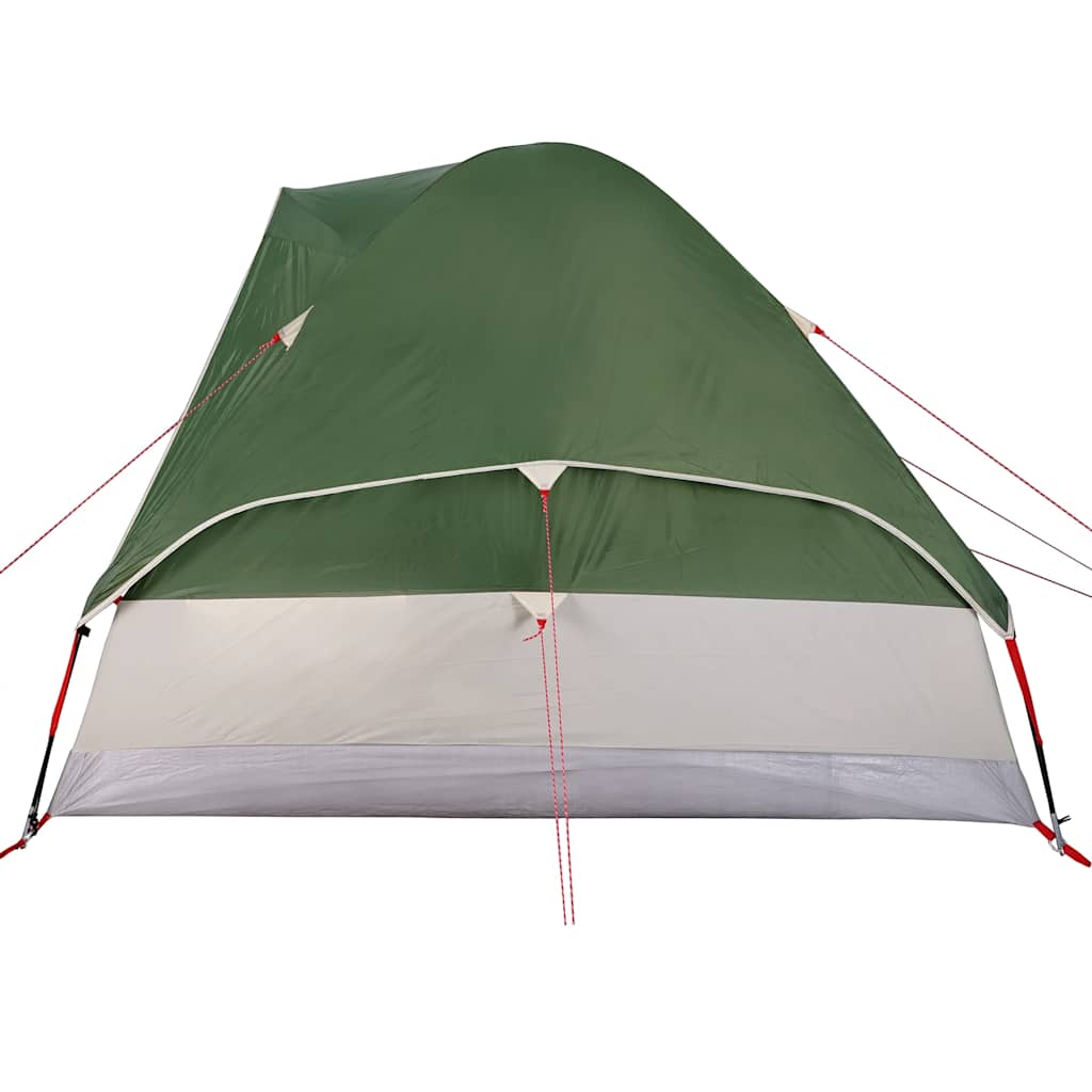 vidaXL Camping Tent Dome 2-Person Green Waterproof - 44058