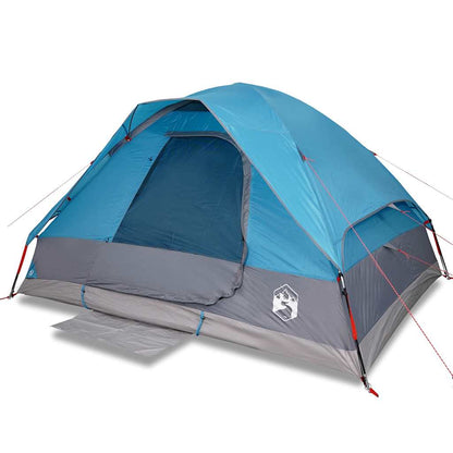 vidaXL Camping Tent Dome 2-Person Blue Waterproof - 44067