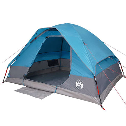 vidaXL Camping Tent Dome 2-Person Blue Waterproof - 44067