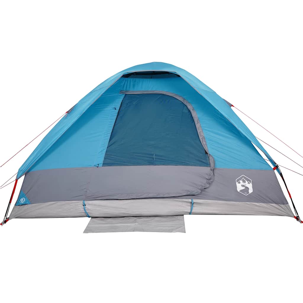 vidaXL Camping Tent Dome 2-Person Blue Waterproof - 44067