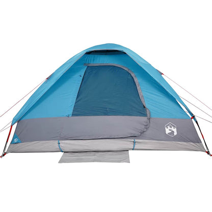 vidaXL Camping Tent Dome 2-Person Blue Waterproof - 44067