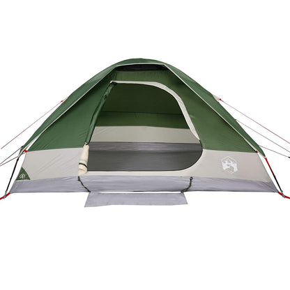 vidaXL Family Tent Dome 6-Person Green Waterproof - 44119