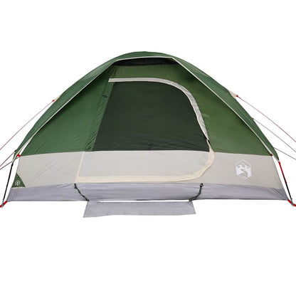 vidaXL Family Tent Dome 6-Person Green Waterproof - 44119