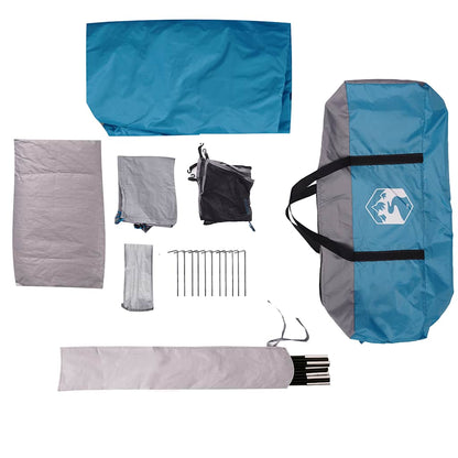 vidaXL Family Tent Dome 6-Person Blue Waterproof - 44121