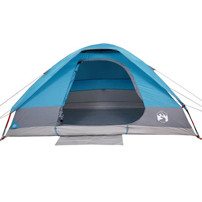 vidaXL Family Tent Dome 6-Person Blue Waterproof - 44121