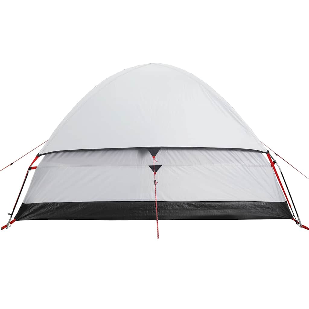 vidaXL Family Tent Dome 6-Person White Blackout Fabric Waterproof - 44124