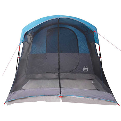 vidaXL Family Tent Tunnel 8-Person Blue Waterproof - 44129