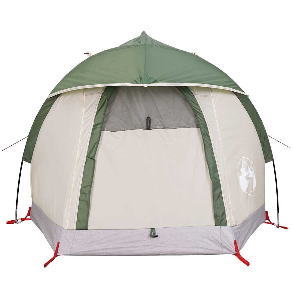 vidaXL Camping Tent Dome 1-Person Green Waterproof - 44139