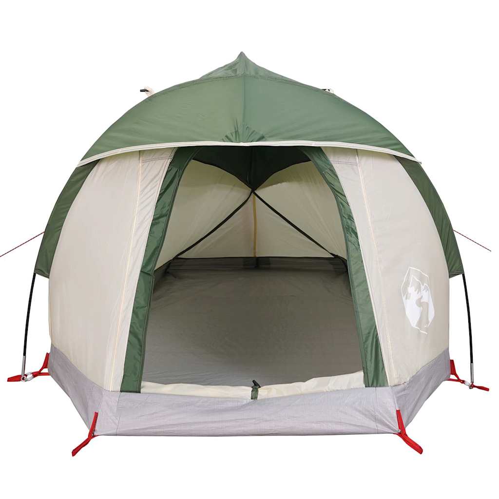 vidaXL Camping Tent Dome 1-Person Green Waterproof - 44139