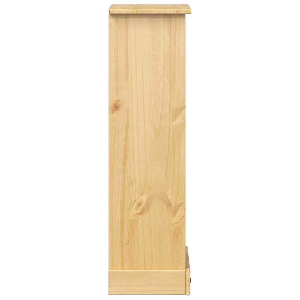 vidaXL Bookcase Corona 46x29x100 cm Solid Wood Pine - Brown