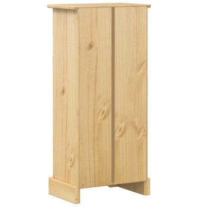 vidaXL Bookcase Corona 46x29x100 cm Solid Wood Pine - Brown