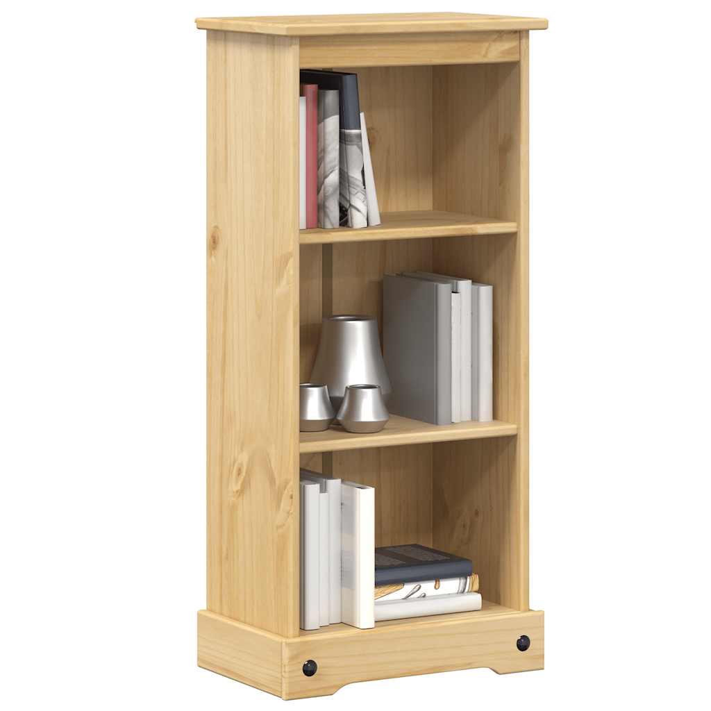 vidaXL Bookcase Corona 46x29x100 cm Solid Wood Pine - Brown