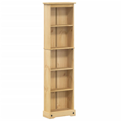 vidaXL Bookcase Corona 46x20x170 cm Solid Wood Pine - Brown