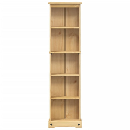 vidaXL Bookcase Corona 46x20x170 cm Solid Wood Pine - Brown