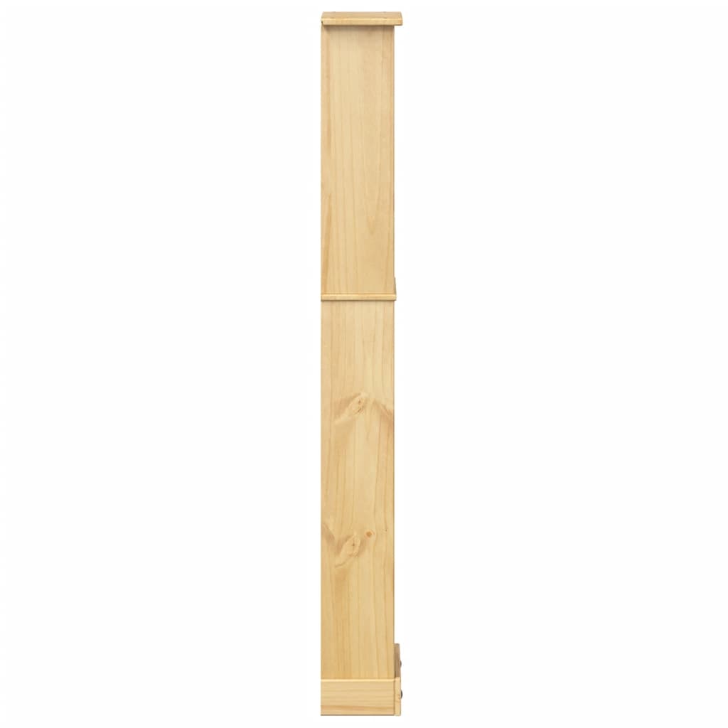 vidaXL Bookcase Corona 46x20x170 cm Solid Wood Pine - Brown