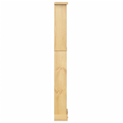 vidaXL Bookcase Corona 46x20x170 cm Solid Wood Pine - Brown