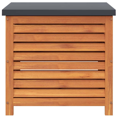 vidaXL Garden Storage Box 60x50x55 cm Solid Wood Eucalyptus - Brown