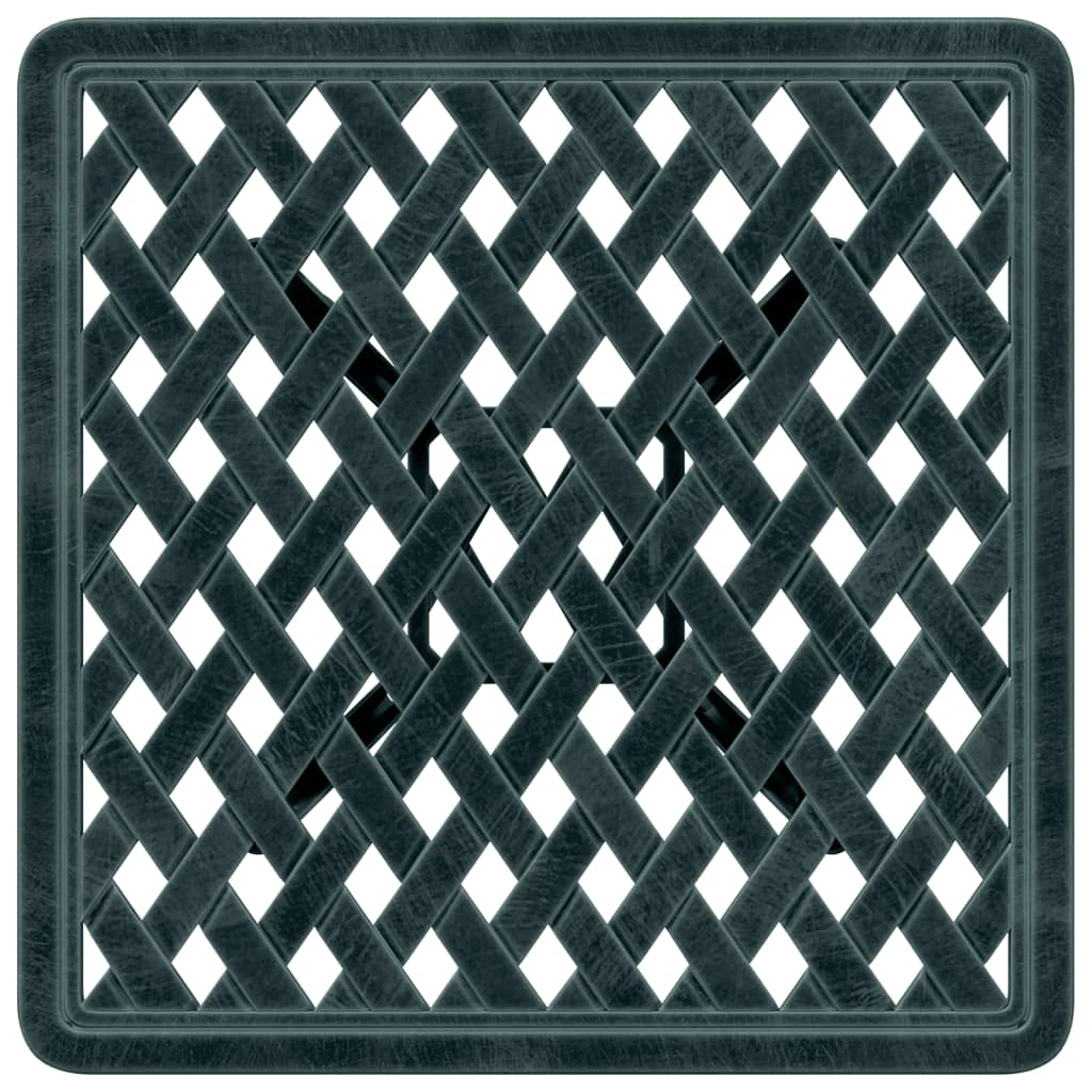 vidaXL Garden Table Green 53x53x53 cm Cast Aluminium - 26094