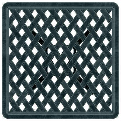vidaXL Garden Table Green 53x53x53 cm Cast Aluminium - 26094