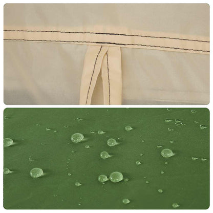 vidaXL Family Tent Cabin 7-Person Green Quick Release