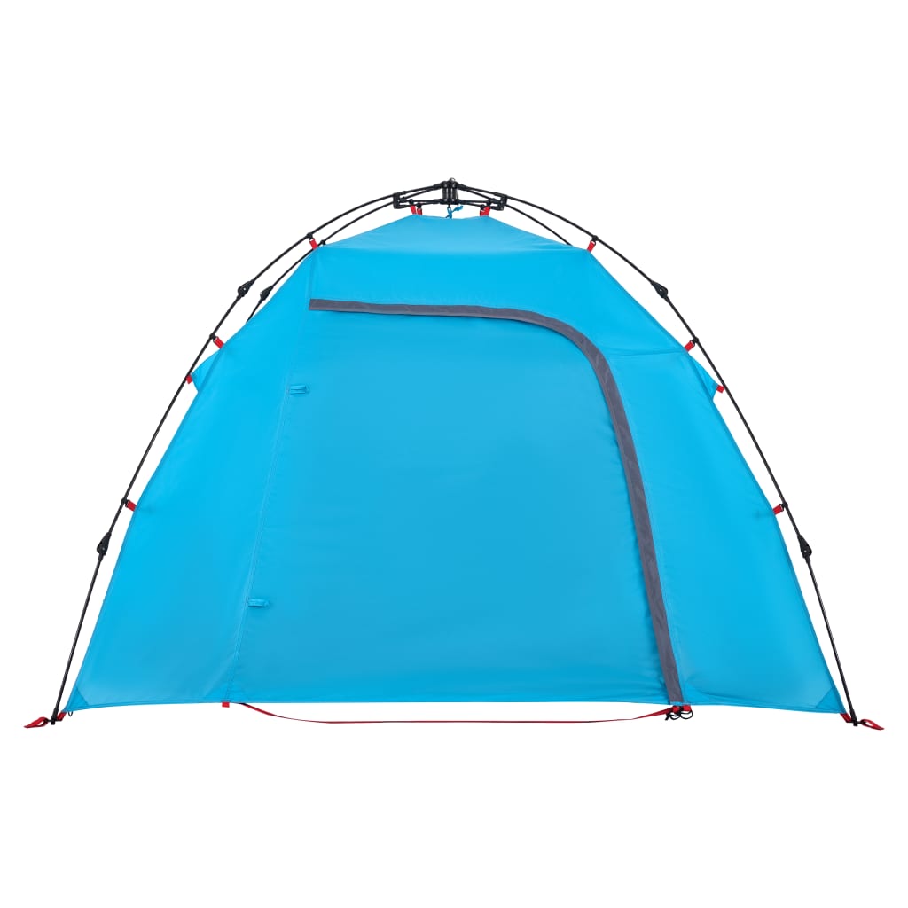 vidaXL Camping Tent Dome 3-Person Blue Quick Release - 36416