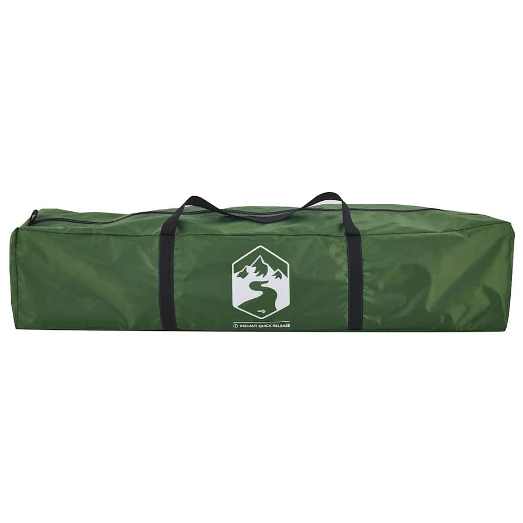vidaXL Camping Tent Dome 3-Person Green Quick Release - 36426
