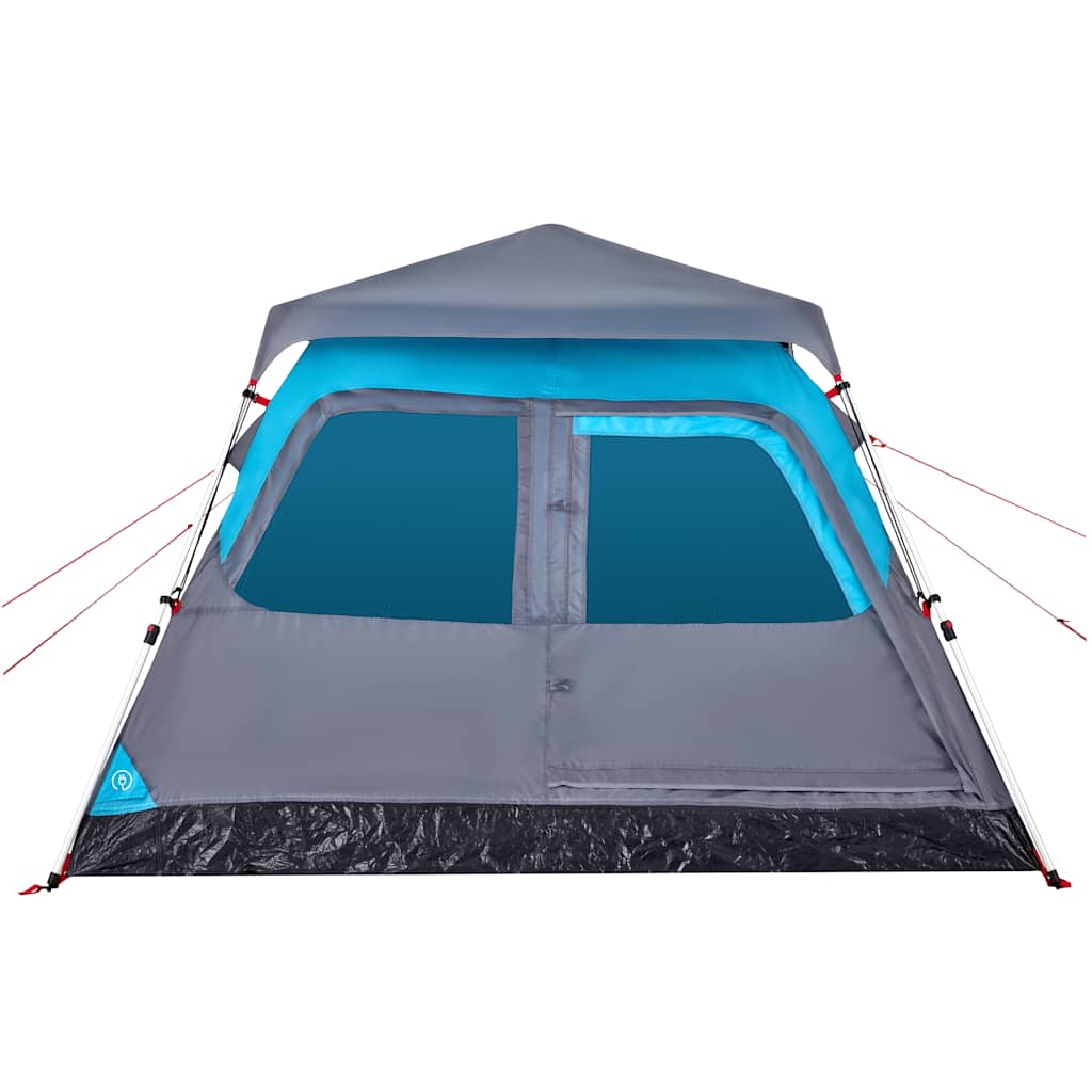 vidaXL Camping Tent Dome 4-Person Blue Quick Release - 36444