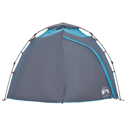 vidaXL Camping Tent Dome 4-Person Blue Quick Release - 36460