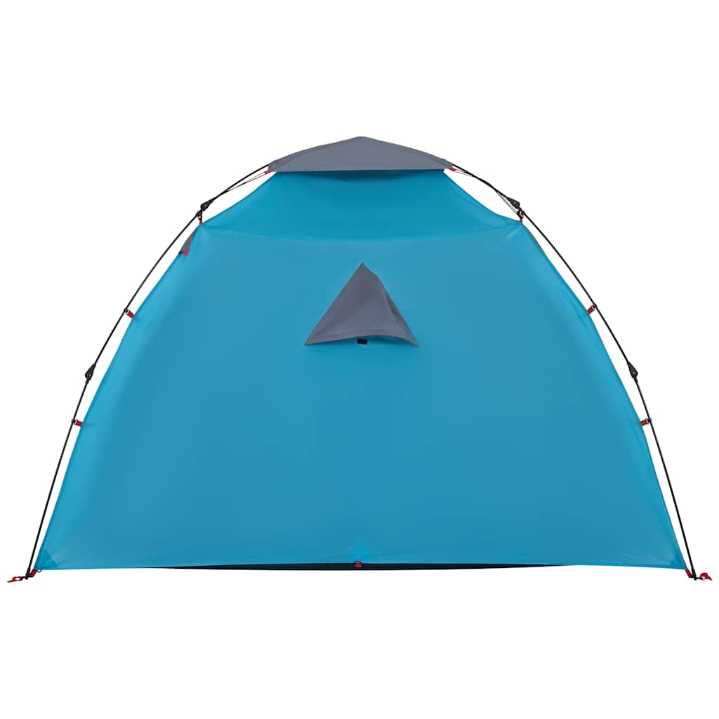 vidaXL Camping Tent Dome 4-Person Blue Quick Release - 36460
