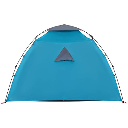 vidaXL Camping Tent Dome 4-Person Blue Quick Release - 36460
