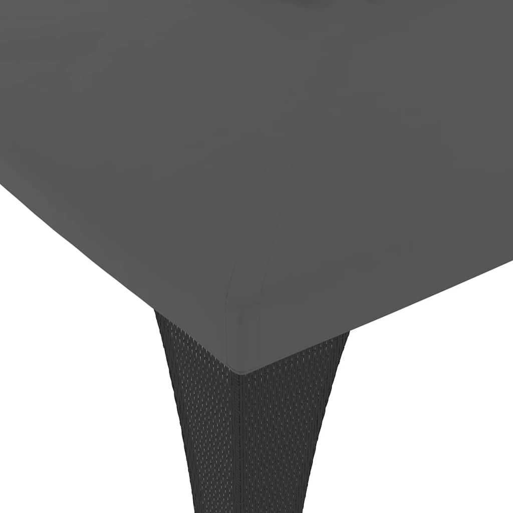 vidaXL Gazebo with Double Roof Anthracite 3.98x2.98 m Steel
