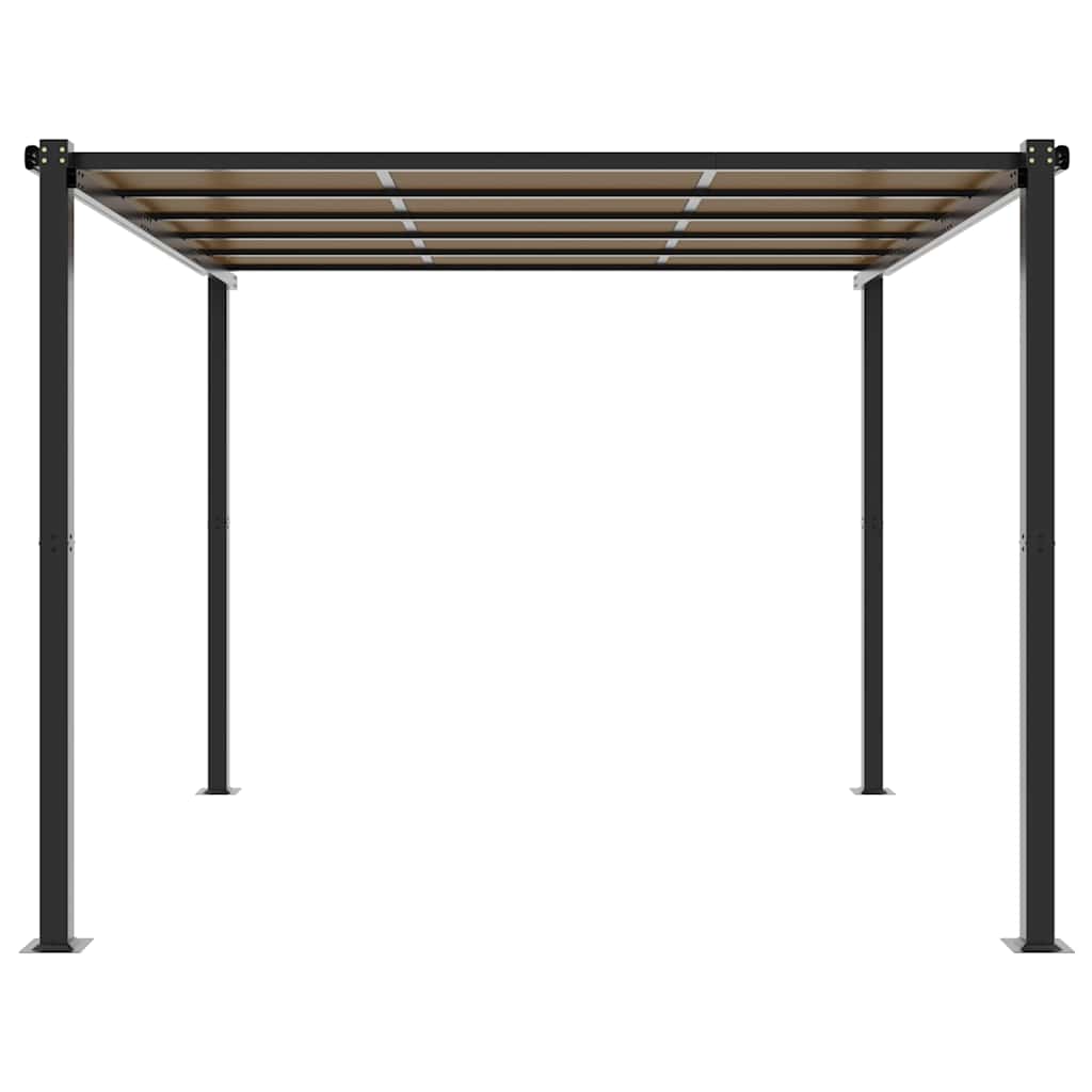 vidaXL Garden Gazebo Anthracite 3x3 m Aluminium