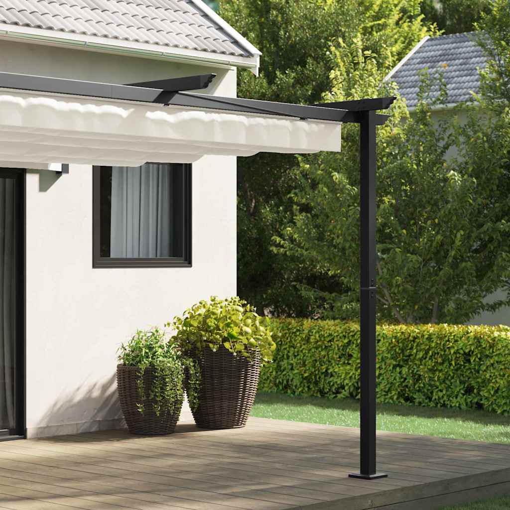 vidaXL Gazebo 300 x 300 x 200 cm Cream Polyester