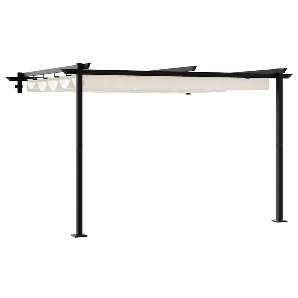 vidaXL Gazebo 300 x 300 x 200 cm Cream Polyester