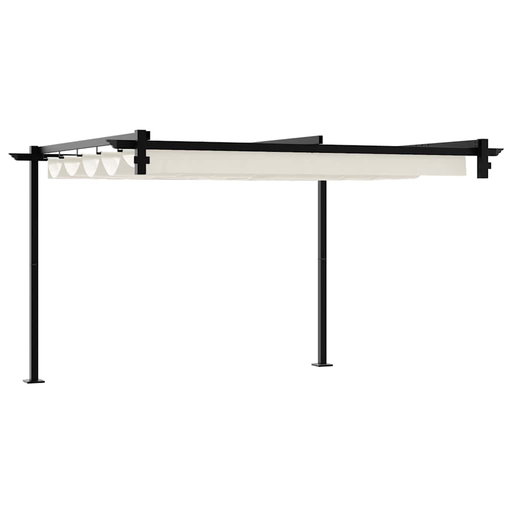 vidaXL Gazebo 300 x 300 x 200 cm Cream Polyester